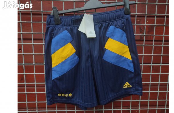 Boca Juniors eredeti adidas sötétkék Icon rövid nadrág (M)