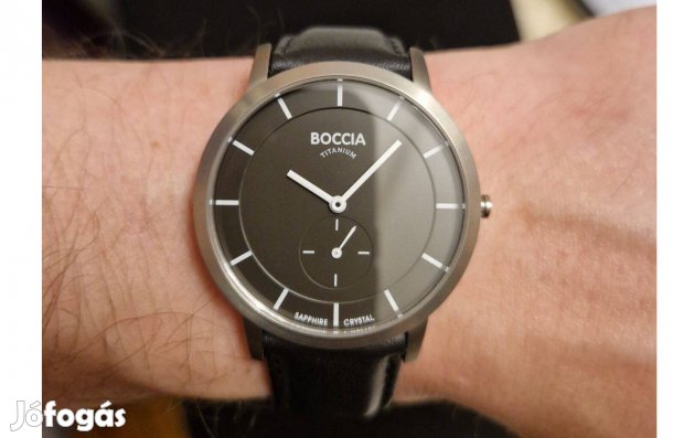 Boccia Titanium 3540-02 férfi óra újszerű állapotban