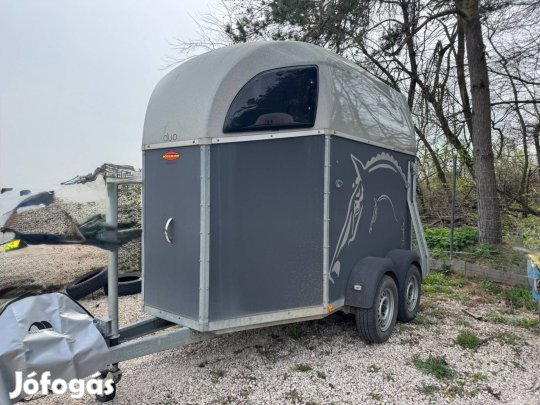 Böckmann Duó lószállító eladó műszakival, újszerű állapotban