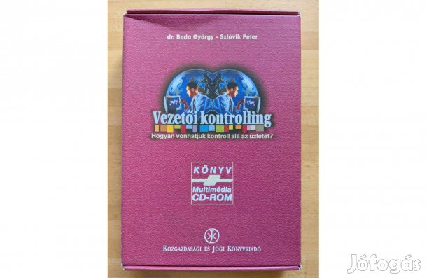 Boda-Szlávik: Vezetői kontrolling * 1999 * KJK * 315 oldal * cd mellék