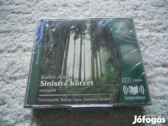 Bodor Ádám : Sinistra körzet 3 lemez ( Új, Fóliás) Hangoskönyv
