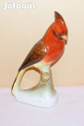 Bodrogkeresztúri kerámia papagáj