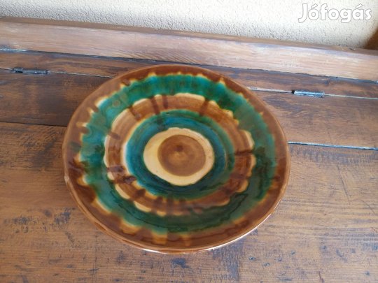 Bodrogkeresztúri retro kerámia tál