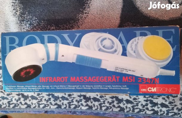 Body Care infravörös maszírozó,szinte új!/67