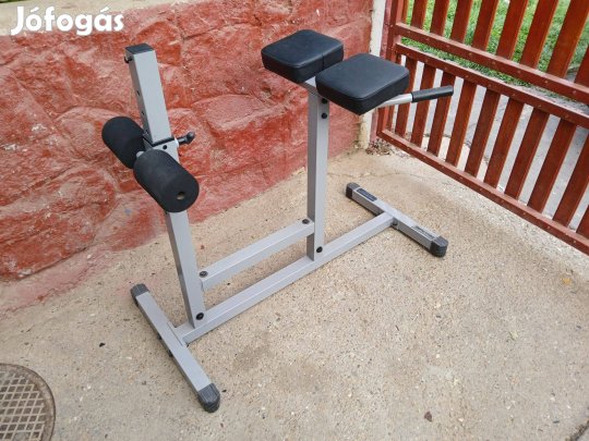 Body Solid Powerline hiperhajlító pad profi konditermi hátpad
