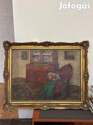 Boemm Ritta festmény fekvő