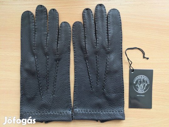 Bognár Pécsi sötétbarna bőrkesztyű #1