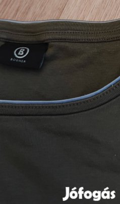 Bogner prémium márkás pamut khaki női felsőrész XL