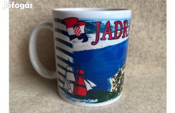 Bögre 3 dl, festményes Horvátország