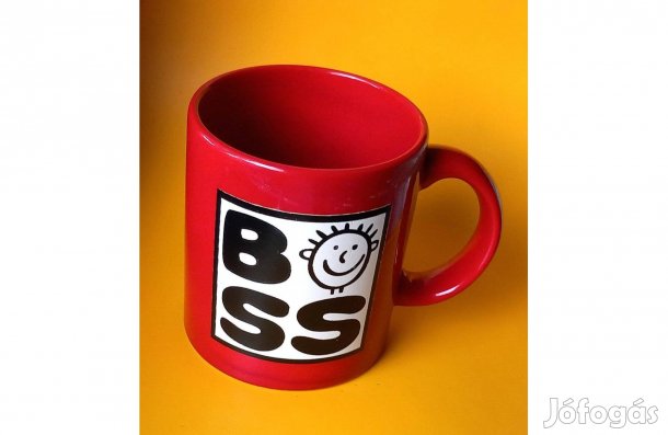 Bögre BOSS felirattal, német minőség (Waechtersbach)