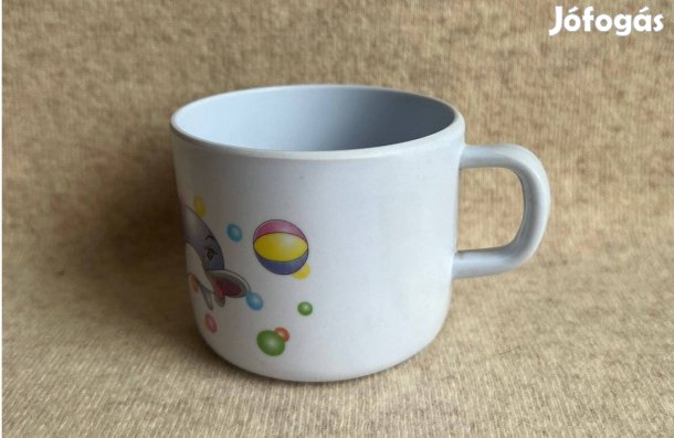 Bögre - delfines, műanyag