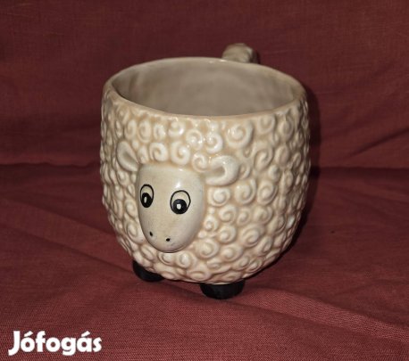 Bögre/csésze báránykás