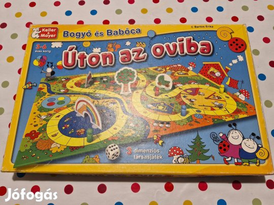 Bogyó és Babóca- Úton az oviba társasjáték