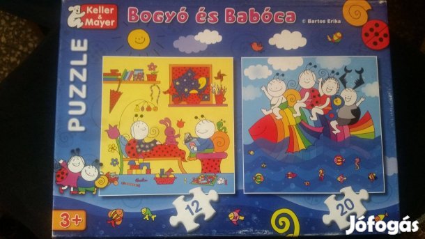Bogyó és Babóca puzzle,DVD, Bartos Erika: Bagolydoktor, Kifestő