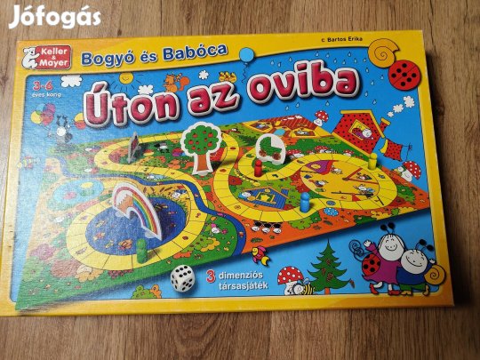 Bogyó és Babóca társas + Térkép kirakó eladó egyben 