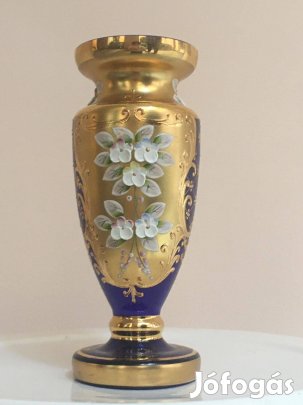 Bohém váza (hibátlan)