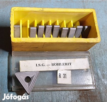 Böhlerit R 31 keményfém váltólapka készlet esztergalapka, új