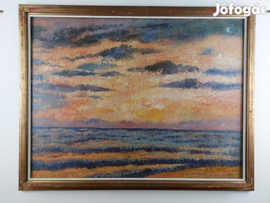 Böhm Lipot Poldi Felhős táj (T.63)