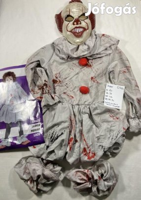 Bohóc jelmez, IT jelmez, halloween jelmez G422
