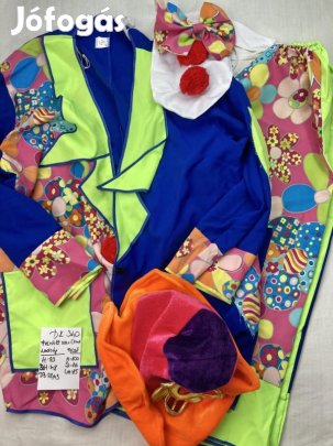 Bohóc jelmez, felnőtt jelmez DK340