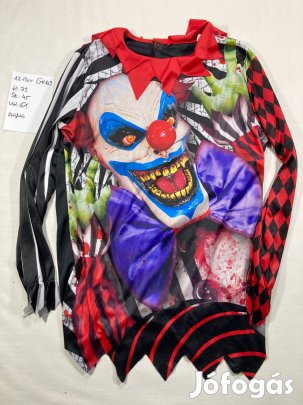 Bohóc jelmez, halloween jelmez 12-13 év GH163