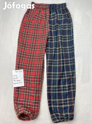 Bohóc nadrág, Kockás jelmez, kockás nadrág, felnőtt jelmez DK539