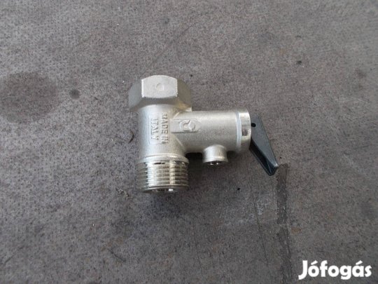 Bojler Bojlerszelep nyomástartó egyirányú szelep üritős 1/2" vagy 3/4