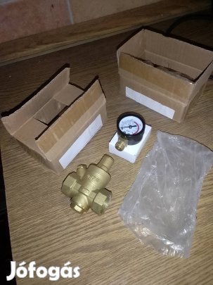 Bojler nyomáscsökkentő original új mérő műszerrel