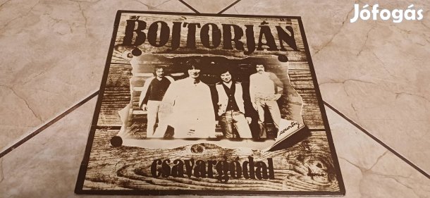 Bojtorján bakelit hanglemez