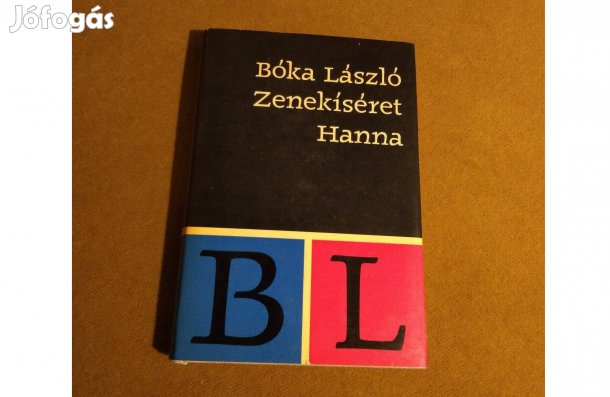 Bóka László: Zenekíséret / Hanna (Könyv, 1967)