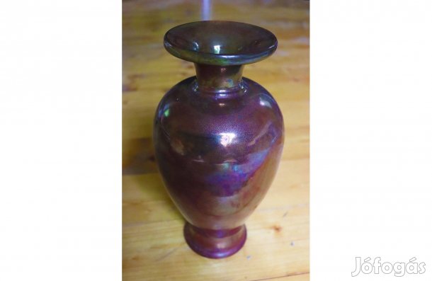 Bokros Júlia eozin mázas váza