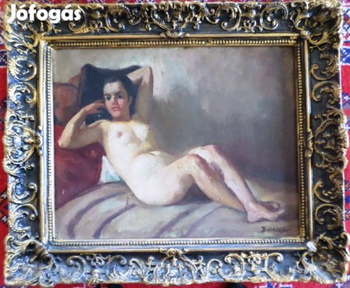 Boldizsár István: Fiatal lány a nagybányai műteremben