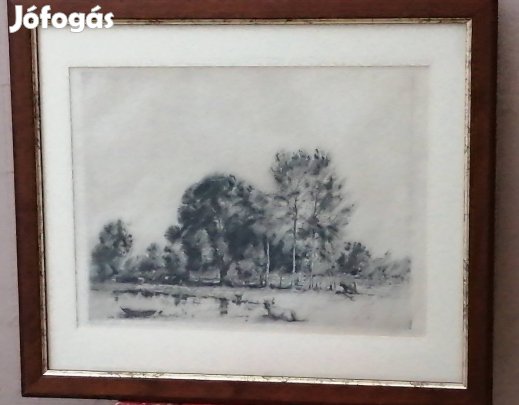 Boldizsár István rézkarc