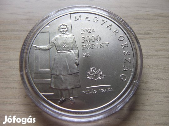 Boldog Sarkaházi Sára 2024 Emlékérem Zárt Kapszulában
