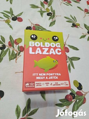 Boldog lazac társasjáték kártyajáték