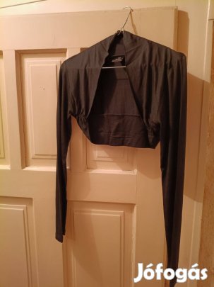 Boleró - fekete, hosszú ujjú - női felső - M-es