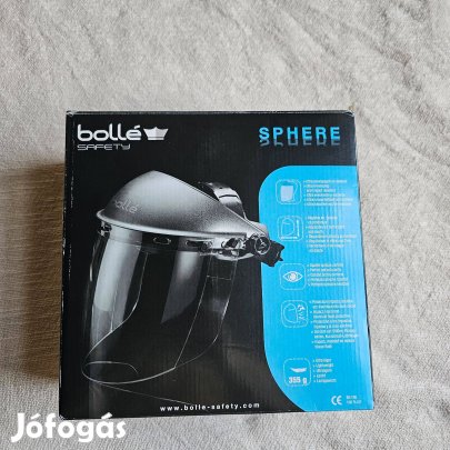 Bollé Sphere víztiszta ívvédő arcvédő új dobozos