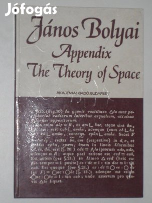 Bolyai Appendix The Theory of Space