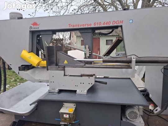 Bomar 610.440dgh (1év garancia) fémipari szalagfürész, fürészgép