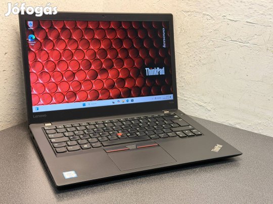 Bomba ár! Lenovo Thinkpad T470s - i5-6GEN I 8GB I 256SSD I 14" FHD I H