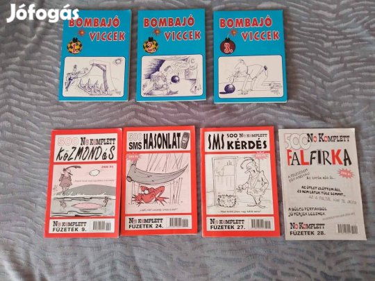 Bombajó Viccek és 500 NO Komplett kiadványok