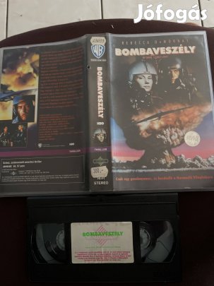 Bombaveszély thriller vhs nagytok