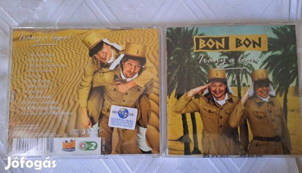 Bon Bon - Irány a légió CD - dedikált