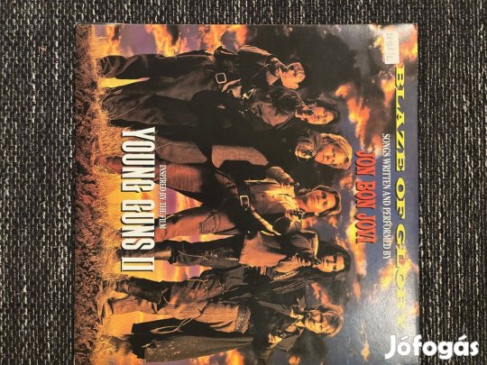 Bon Jovi Blaze of Glory bakelit lemez