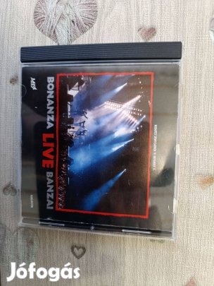 Bonanza Banzai LIVE cd ritkaság
