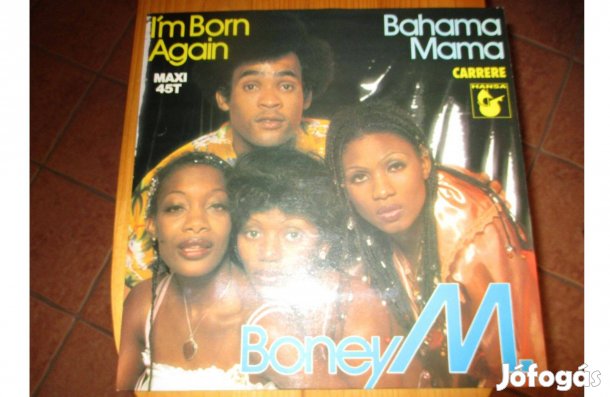 Boney M Bahama Mama I'm born Again maxi bakelit hanglemez eladó