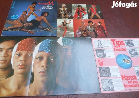 Boney M régi bakelit lemez 2 db egyben