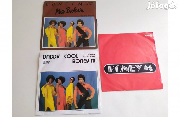 Boneym bakelit kislemezek