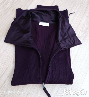 Bonita mahagóni strech kötött női kardigán L