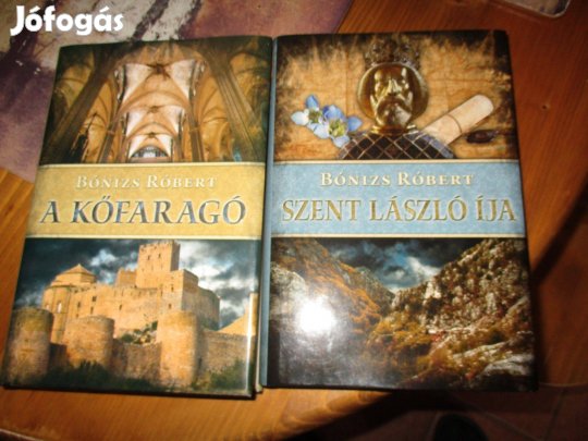 Bónizs Róbert Kőfaragó történelmi regény eladó